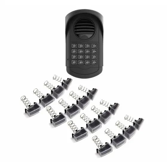Kit 16 Botão Acrílico Porteiro Eletrônico Coletivo Agl S300