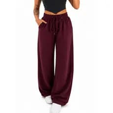 Kit 3 Calça Pantalona Lanzinha Flanelada Feminina Básica Moda Inverno Calça  Pilates