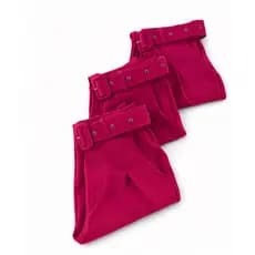 Kit 2 Calças De Alfaiataria Com Cinto Cintura Alta Social Trabalho Feminina Calça Para Trabalhar
