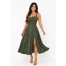 Vestido Midi Vestido Com Fenda Vestido  Floral Vestido Preto Vestido Camponesa Preto Vestido Midi Vermelho