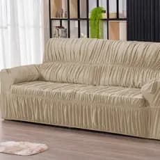 Capa para Sofa Retratil 4 Lugares Malha Gel 21 Elasticos