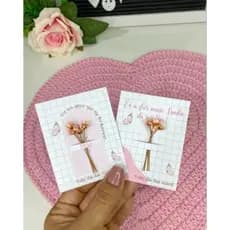 🌸✨ Cartão Presente para o Dia das Mães – Modelo Floral Delicado (SEM flor seca) ✨🌸