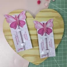 🦋 Suporte Outubro Rosa p/ Escovinha – NÃO ACOMPANHA ESCOVINHA