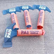 💙 Cartão + Adesivo para Batom – Especial Dia dos Pais