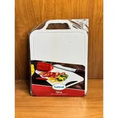 Tábua de Carne Churrasco Cozinha PVC Branca Higiênica Resistente Profissional leve fácil de guardar corte pratica