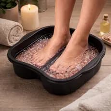 Bacia Escalda Pés Pedicure Spa Massageadora Relaxante Antiestresse