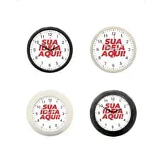 Relógio De Parede Personalizado Com Foto/Nome – 25cm ou 30cm
