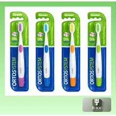 ESCOVA DENTAL ORTODÔNTICA LINHA PROFISSIONAL ORTO SYSTEM - ORIGINAL GREEN