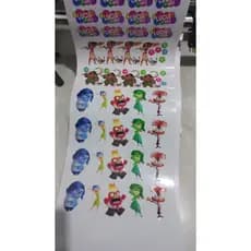 KIT METROS DE ADESIVOS DTF UV, COM LOGO A SUA ESCOLHA