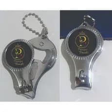 kit 12, 16, 18, 24, 36, 40, 48 chaveiros abridor e cortador de unha personalizado com sua logo