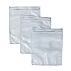 Kit 10 Saquinhos Maternidade Multiuso Organizador Nécessaire Envelope Com Zíper