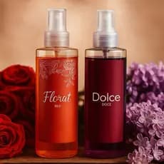 Dupla Body Splash Feminino Dolce + Florat Red