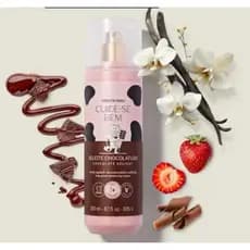 Body Splash Feminino Cuide-se Bem Deleite Chocolatudo 200ml - Frescor e Hidratação com Fragrância Gourmand