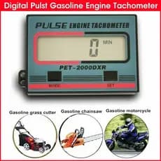 100-30000 RPM Medidor Digital Tacômetro Tach Hora Para ATV Cortador De Grama 2/4 Tempos Motor Velas Ignição Acessórios D