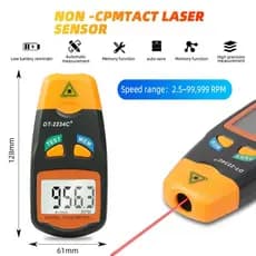 Tacômetro Digital A Laser , Ferramenta De Diagnóstico , Sem Contato , 2.5Rpm-99999Rpm , Display Lcd , Bateria Baixa , Av