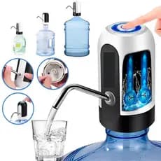 Bomba Elétrica para galoes de agua Universal com Carregamento USB