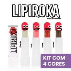 KIT Balm Hidratante Lipiroka - Kit com 4 cores