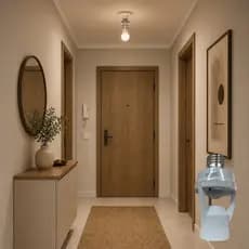 Sensor de Presença Soquete E27 360° Ajustável Bivolt 110V-240V Adaptador para Lâmpada com Detecção de Movimento