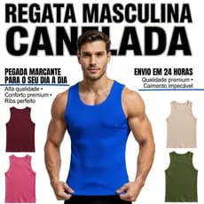 Regata Canelada Ribana Americana Básica
