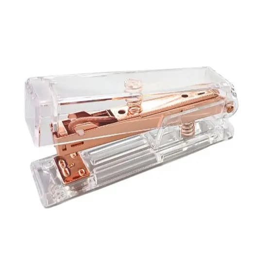 Grampeador Tilibra de Mesa G107 Ouro Rose 20 Folhas