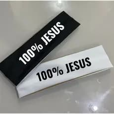 Faixa Neymar 100% jesus