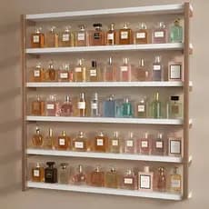 Prateleira Expositora De Parede Para Perfumes E Esmaltes