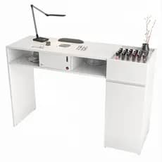 Mesa de Manicure Nail Designer com Sugador Embutido – Profissional e Completa