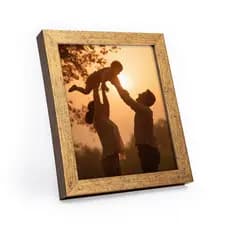 Portas Retrato 25x20 C/ Vidro Moderno Decorativo Horizontal e Vertical De Mesa Estante Fotos Família