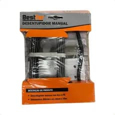 Desentupidor Manual Tamanho 10m Para Encanamentos Pias e Ralos Bestfer