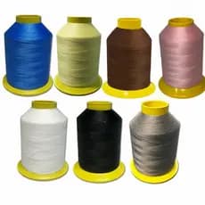 Cone de Linha Nylon 80g Todas as cores – Costura Industrial, Artesanato, Couro, Calçados resistência