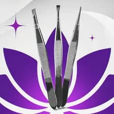 KIT COM 3 PINÇAS EM AÇO INOXIDÁVEL PARA DESIGN DE SOBRANCELHAS, REMOÇÃO DE PELOS, SOBRANCELHAS