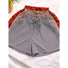 kit 3 Shorts Feminino Soltinho Praia Bolso Shorts Casual Dia a Dia Leve Elastico Estampado