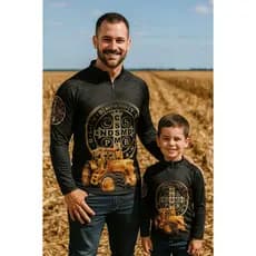 Camisa Camiseta Agro longa com Proteção UV50+