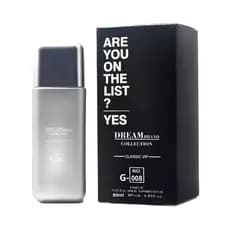 Dream Brand Collection 80ml -Masculino G-008 frasco identico a imagem
