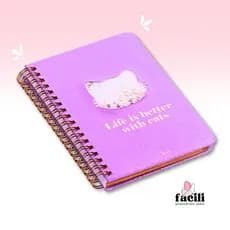 Mini Caderno c/ Glitter Best Friend 80 fls - BRW