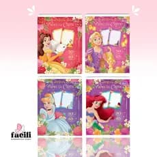 Bloco de Papel de Carta Princesas | 50 Folhas Decoradas | Papelaria Criativa | Tilibra