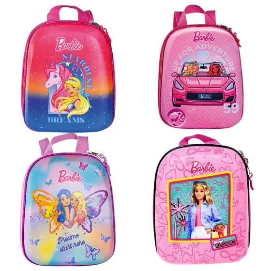 Mochila de Costas Barbie Volta as Aulas Infantil MAX TOY