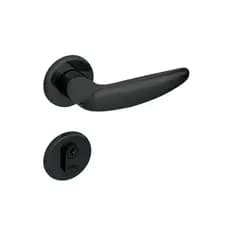 Fechadura 515P St2-Evo 55 Roseta 327 Preto Fosco La Fonte - Conjunto