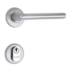 Fechadura Externa 6521 La Fonte ST2 Cromada Acetinado La Fonte - Conjunto