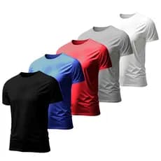 Kit Camiseta Masculina Tecnologia Dry Proteção Solar Térmica Anti Suor Academia Treino