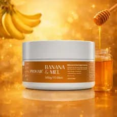 Máscara Capilar Prohair Nutrição Intensa Banana e Mel 300G Cabelos Sedosos