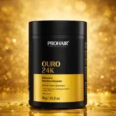 Máscara De Hidratação Ouro 24K ProHair Cronograma Capilar