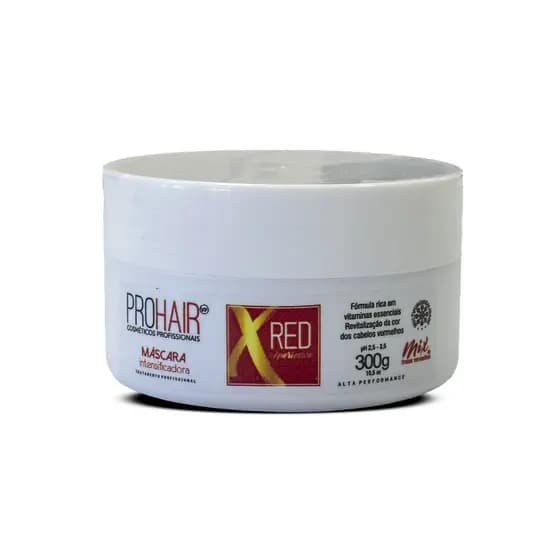 Máscara Matizadora Para Cabelos Vermelhos Red Experience 300g Prohair