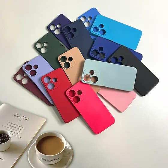 Capa de silicone de alta qualidade para Redmi note12 4G note12s 4G note12 pro note11 4G note11 pro4G/5G note11s