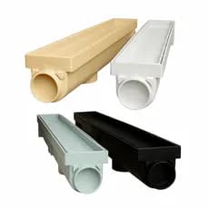 Ralo Invisível 6x50cm Linear Cola Piso/Porcelanato + Caixa Coletora + Sifão Anti Odor