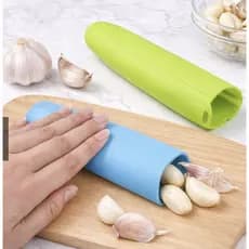 2x Descascador Despelador de Alho Formato Tubo Silicone