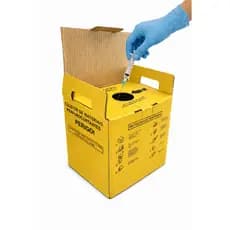 Caixa Coletora Para Material Perfurocortante 13 Litros