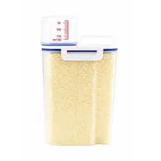 Pote Hermético 2,5L Com Medidor Organizador De Alimentos Mantimentos Arroz