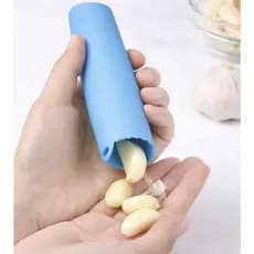 Descascador De Alho AZUL Cozinha Tubo De Silicone Tira Casca