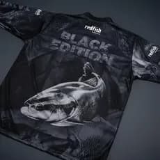 Camisa Camiseta Blusa Proteção Solar Uv Pesca Tambaqui Preto